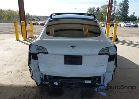 2021 Tesla Model Y Long Range Dual Motor All-Wheel Drive из США, поврежденный, VIN 5YJYGDEE6MF138868